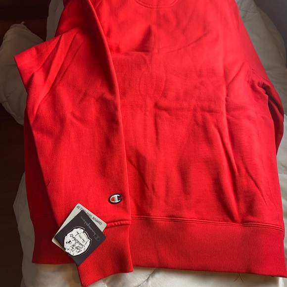 🆕 Champion Superfleece 2.0 -  Zip Up Hoodie Red - Picture 7 of 7